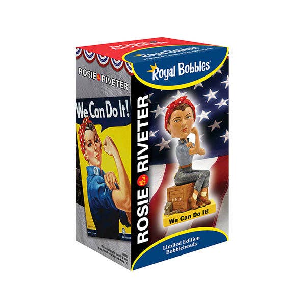 Rosie the Riveter Collectible Bobblehead - PatriotDepot.com