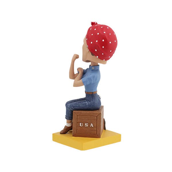 Rosie the Riveter Collectible Bobblehead - PatriotDepot.com