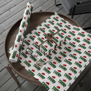 Santa Trump 'Merry Christmas' Custom Wrapping Paper Roll - PatriotDepot.com