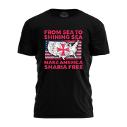 Sea To Shining Sea T-Shirt - PatriotDepot.com