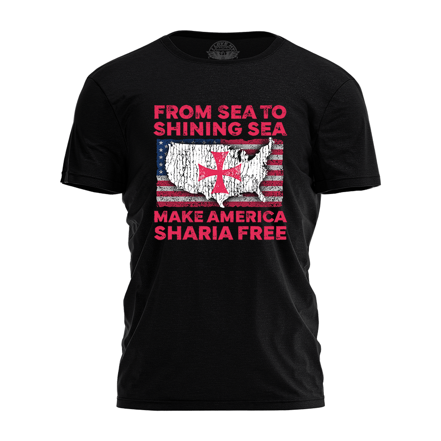 Sea To Shining Sea T-Shirt - PatriotDepot.com
