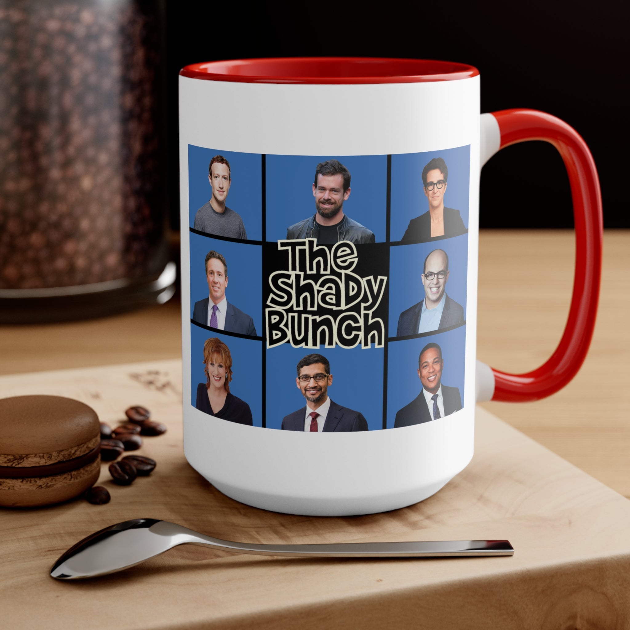 Shady Bunch Big Tech And Media Mug - PatriotDepot.com