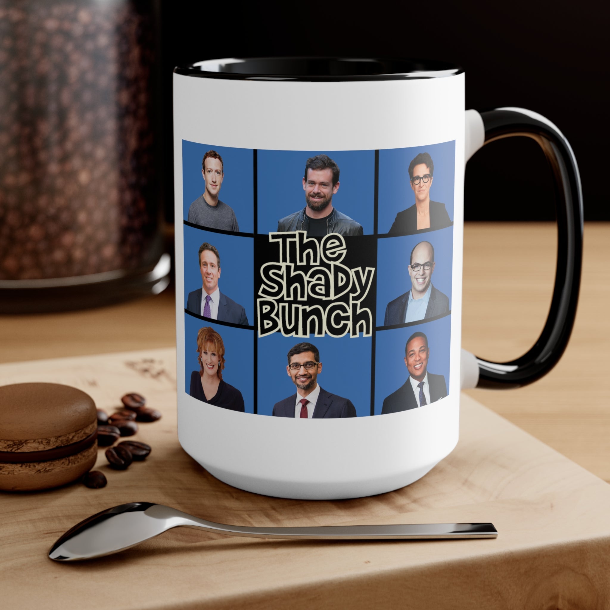 Shady Bunch Big Tech And Media Mug - PatriotDepot.com