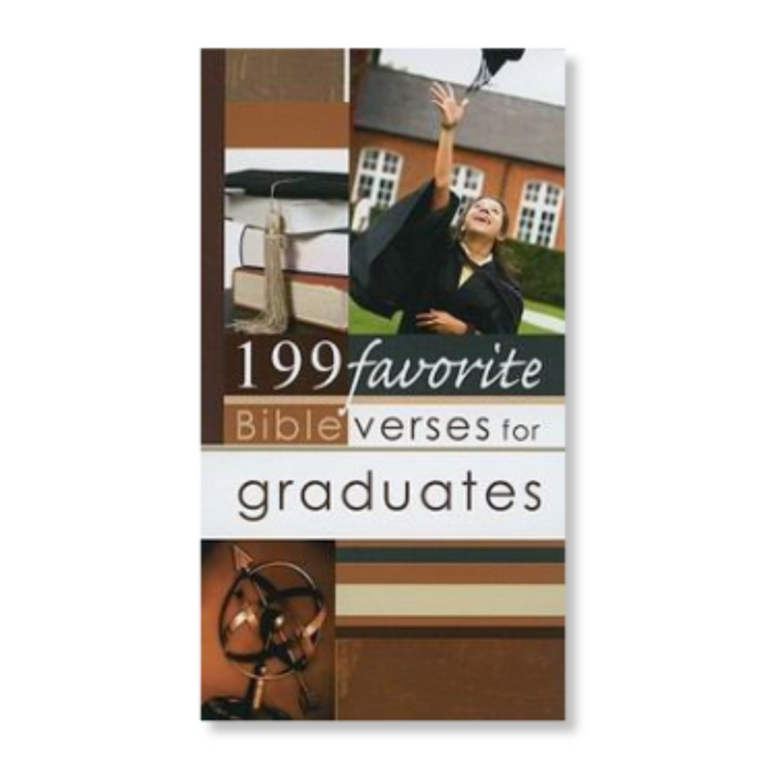 199 Favorite Bible Verses for Graduates Paperback Book