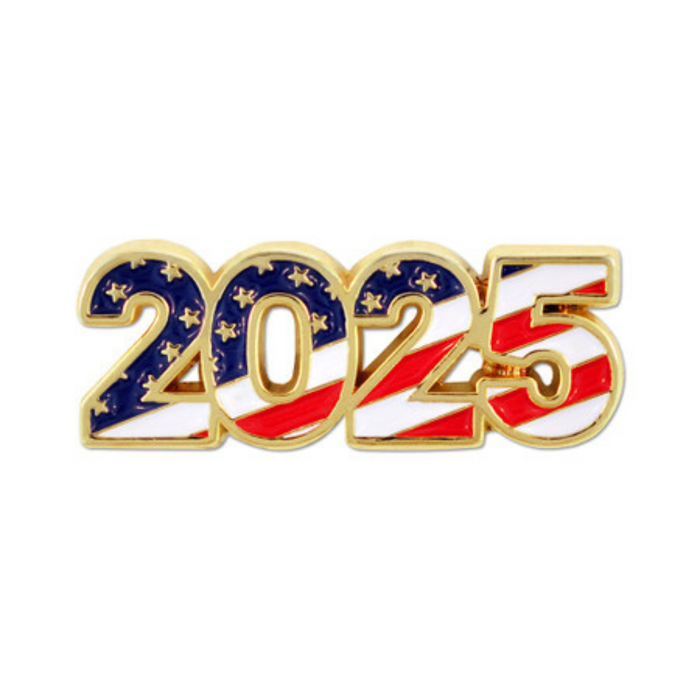 Stars & Stripes 2025 Lapel Pin