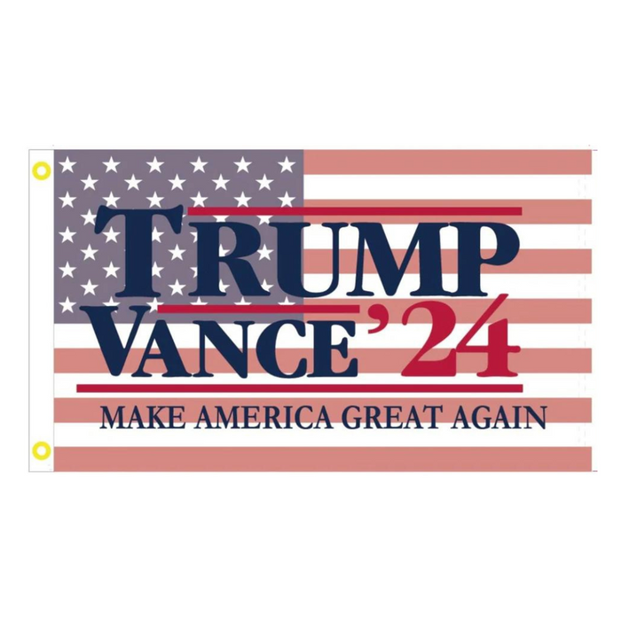 Trump Vance Make America Great Again Patriotic 3'x5' Flag