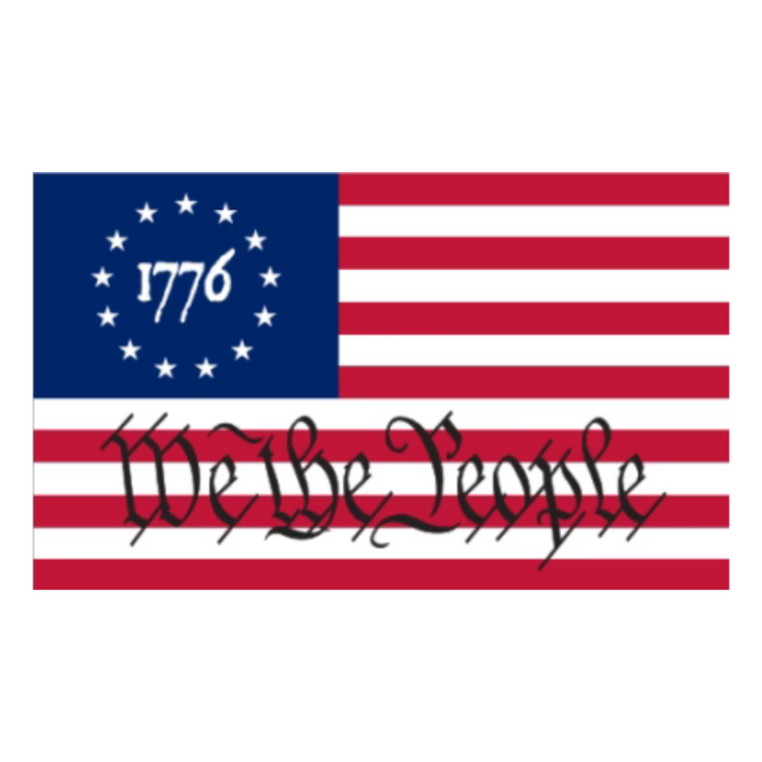 We the People 1776 3'x5' American Flag