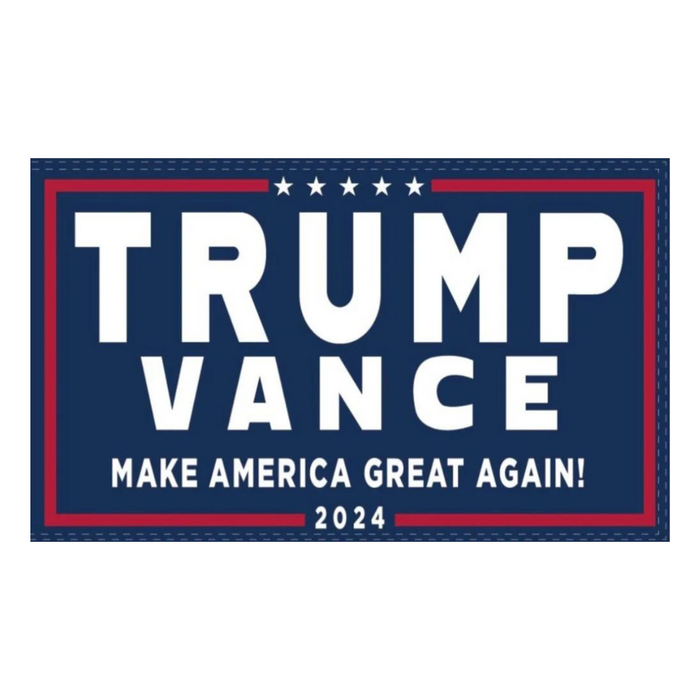 Trump Vance MAGA 2024 3'x5' Flag