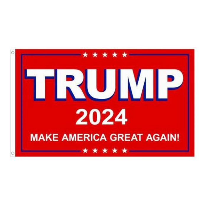 Trump 2024 Make America Great Again Flag (3 Options)