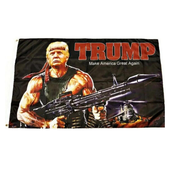 Trump Bazooka Make America Great Again 3'x5' Flag