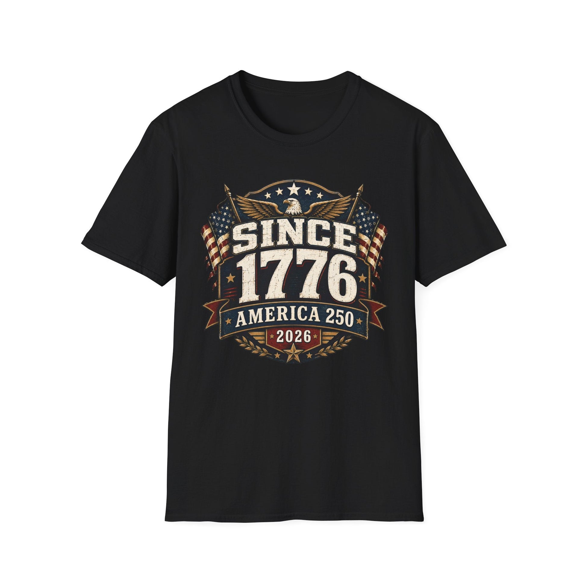 Since 1776 T-Shirt — America 250 Patriotic Eagle Edition - PatriotDepot.com