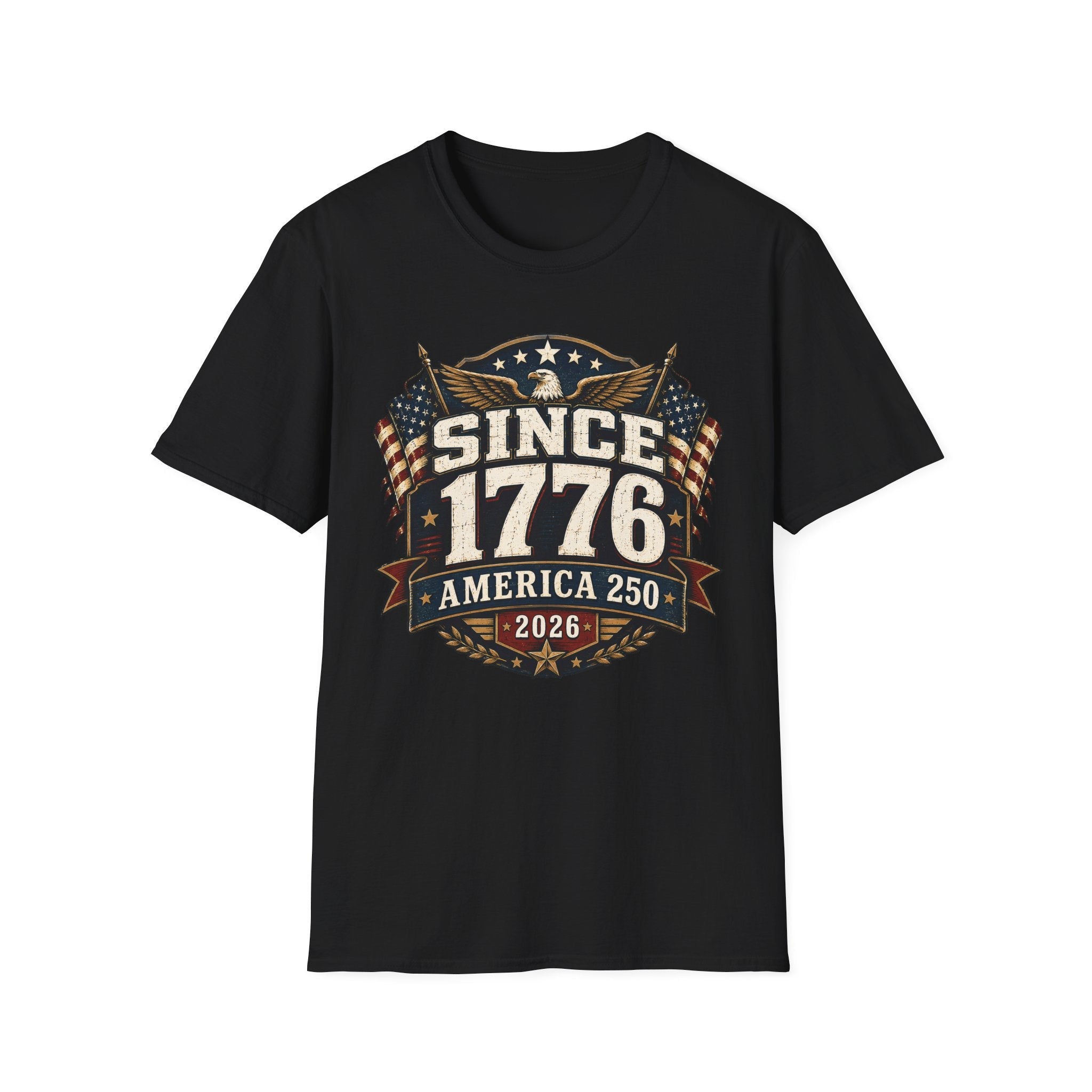Since 1776 T-Shirt — America 250 Patriotic Eagle Edition - PatriotDepot.com