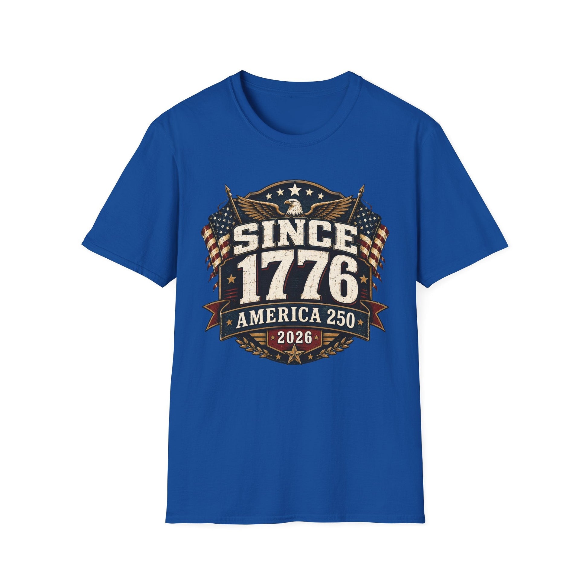 Since 1776 T-Shirt — America 250 Patriotic Eagle Edition - PatriotDepot.com