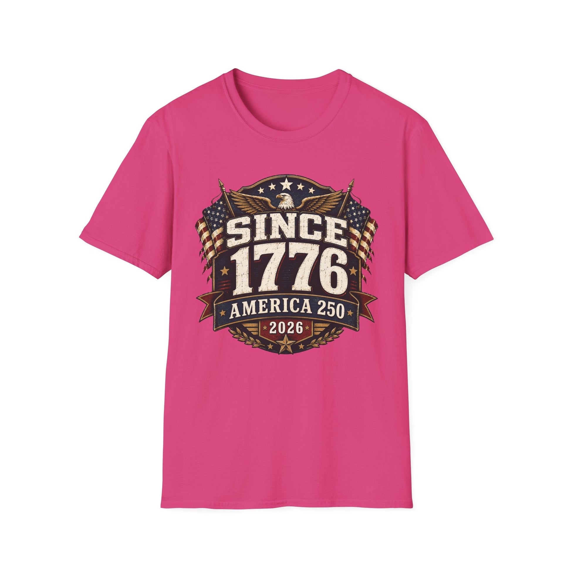 Since 1776 T-Shirt — America 250 Patriotic Eagle Edition - PatriotDepot.com