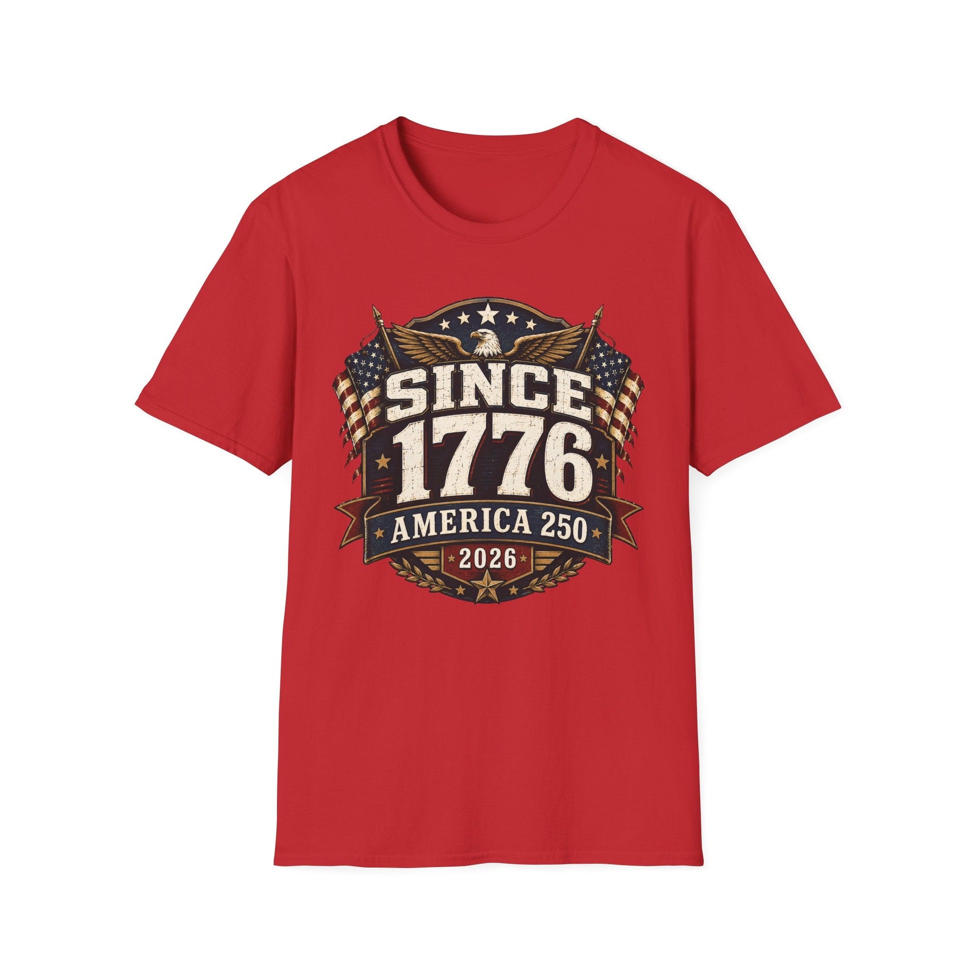Since 1776 T-Shirt — America 250 Patriotic Eagle Edition - PatriotDepot.com