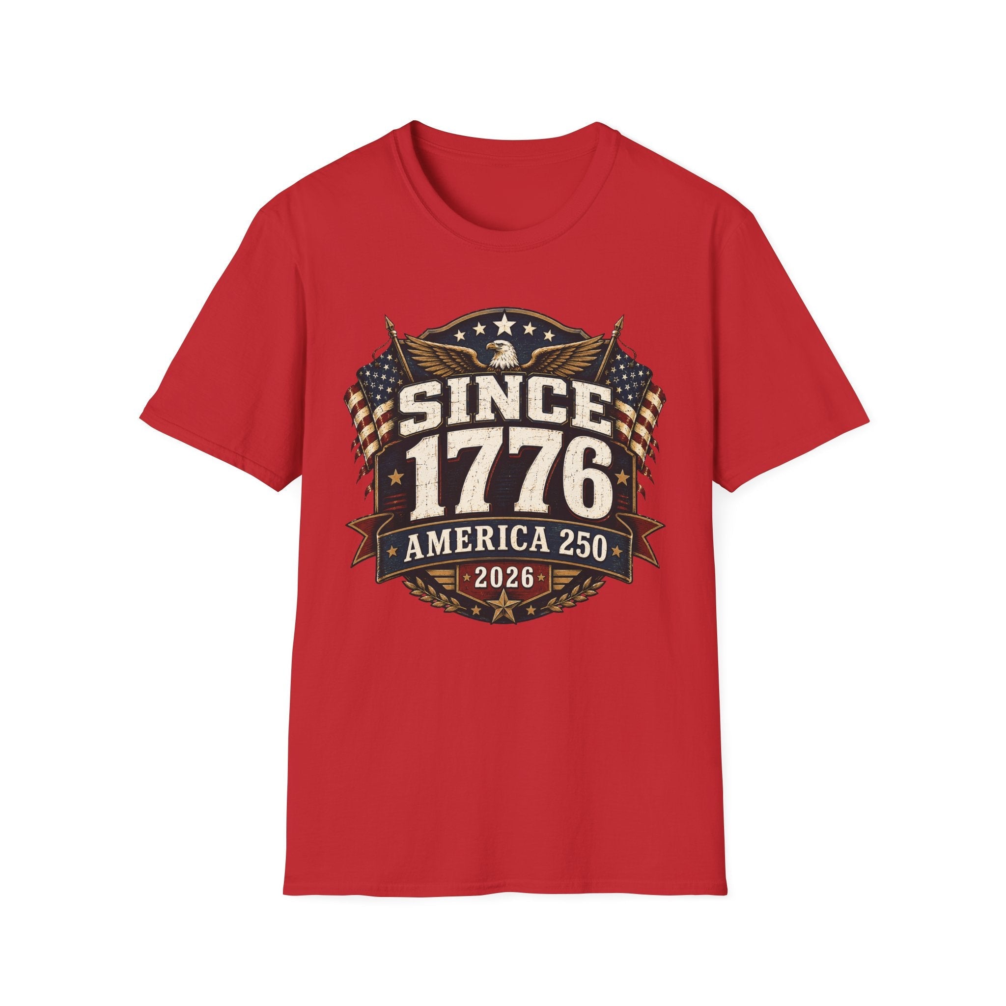 Since 1776 T-Shirt — America 250 Patriotic Eagle Edition - PatriotDepot.com