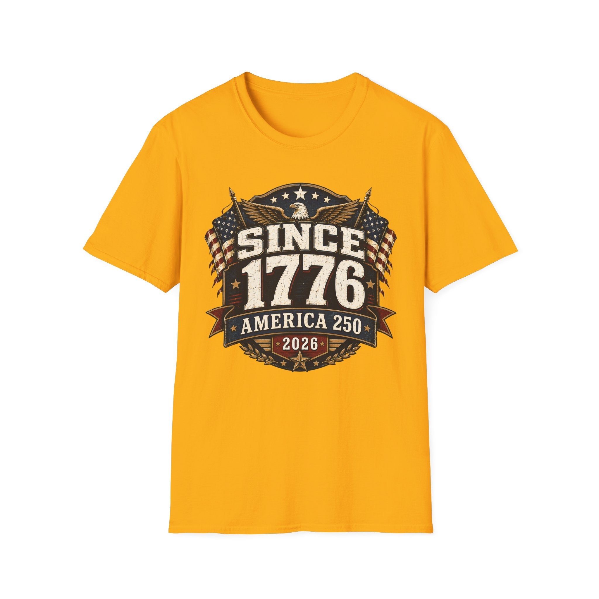 Since 1776 T-Shirt — America 250 Patriotic Eagle Edition - PatriotDepot.com