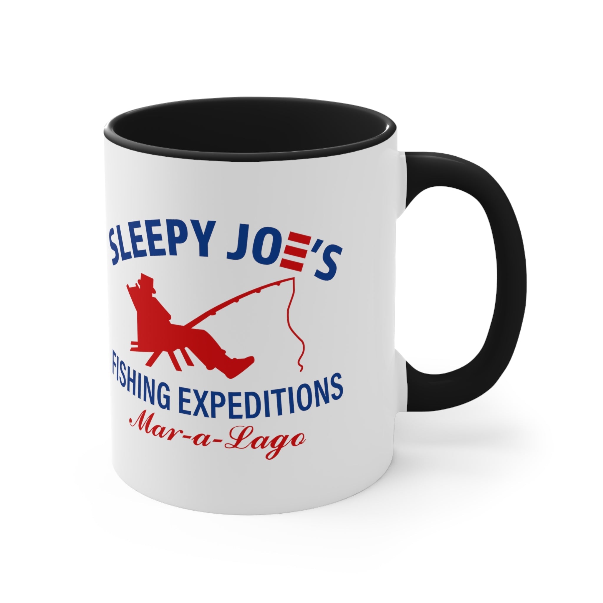 Sleepy Joe's Fishing Expedition "Mar - a - Lago" Mug (3 Colors) - PatriotDepot.com