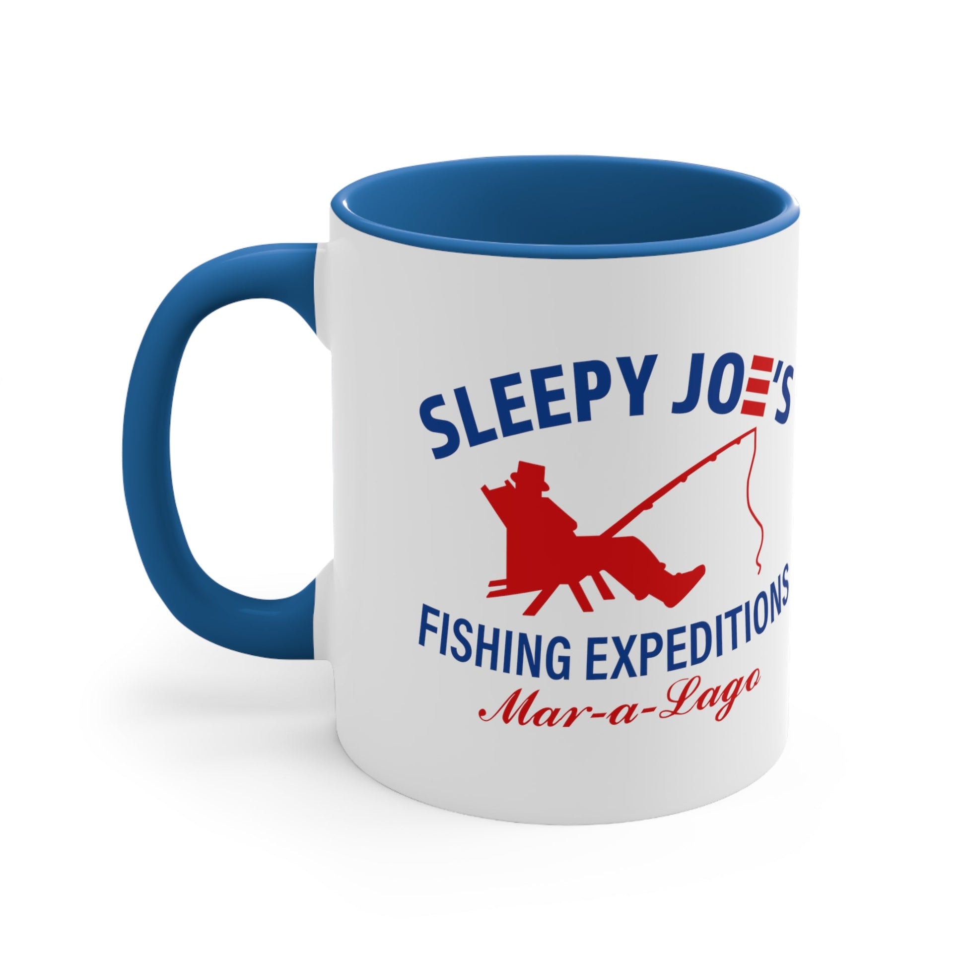 Sleepy Joe's Fishing Expedition "Mar - a - Lago" Mug (3 Colors) - PatriotDepot.com