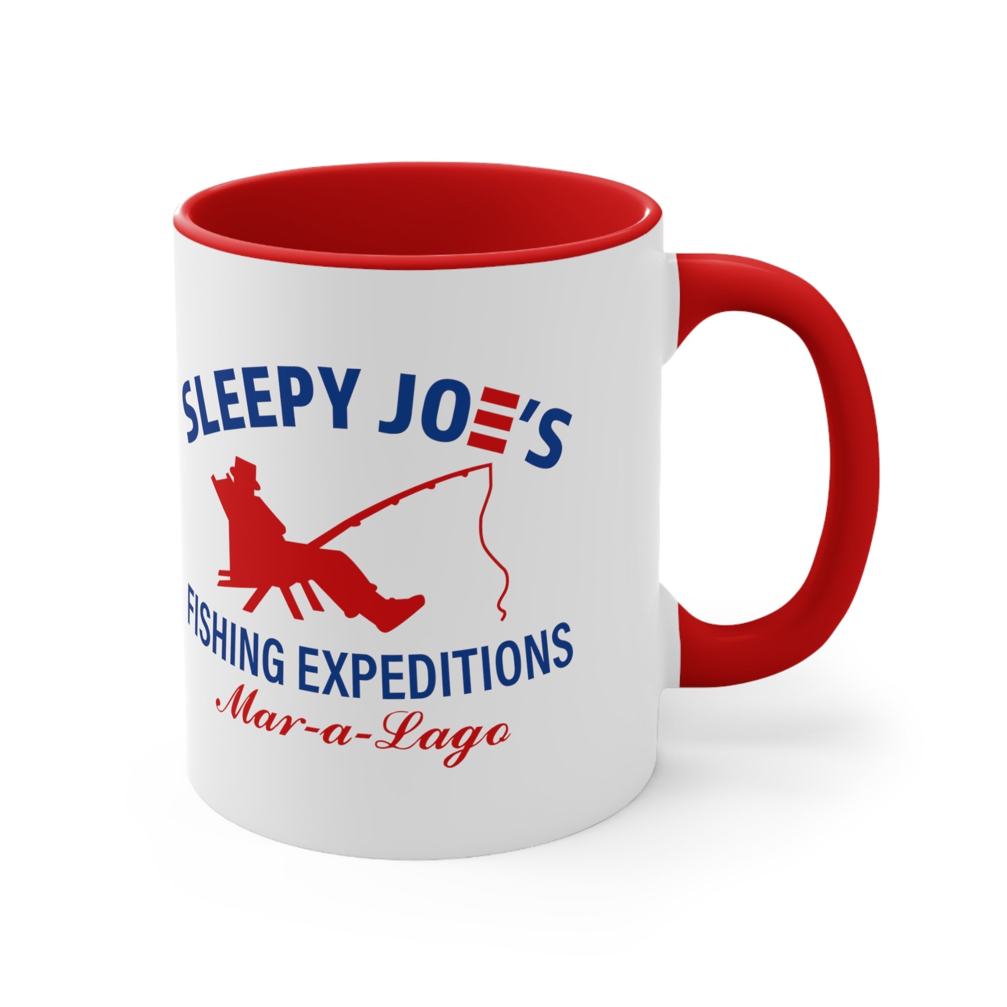 Sleepy Joe's Fishing Expedition "Mar - a - Lago" Mug (3 Colors) - PatriotDepot.com