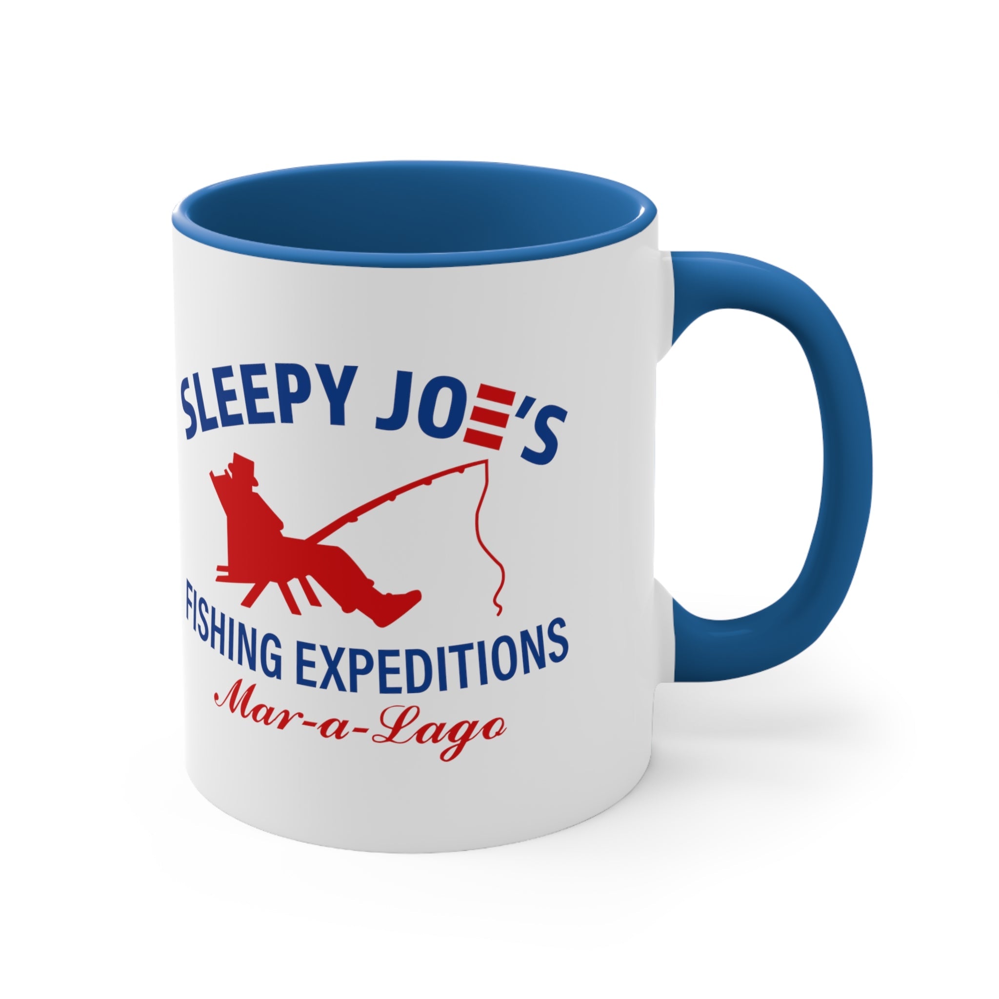 Sleepy Joe's Fishing Expedition "Mar - a - Lago" Mug (3 Colors) - PatriotDepot.com