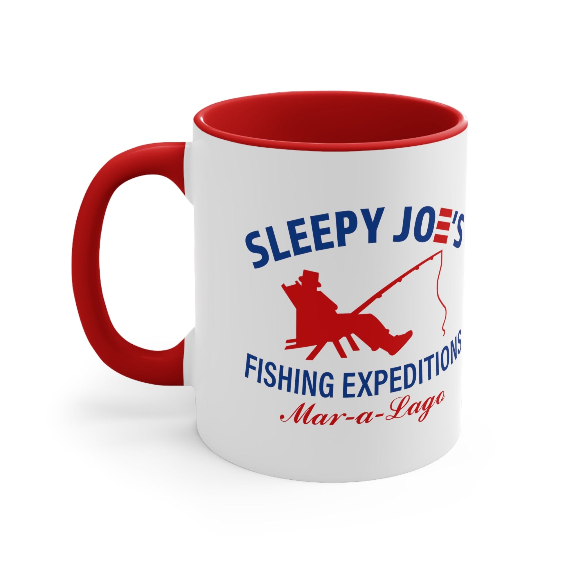 Sleepy Joe's Fishing Expedition "Mar - a - Lago" Mug (3 Colors) - PatriotDepot.com