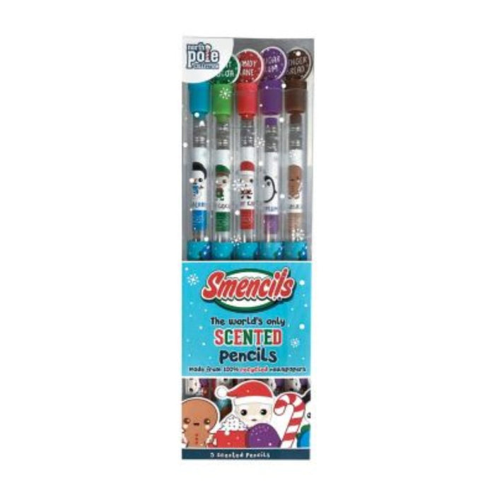 Christmas Scented Pencils (5pk)