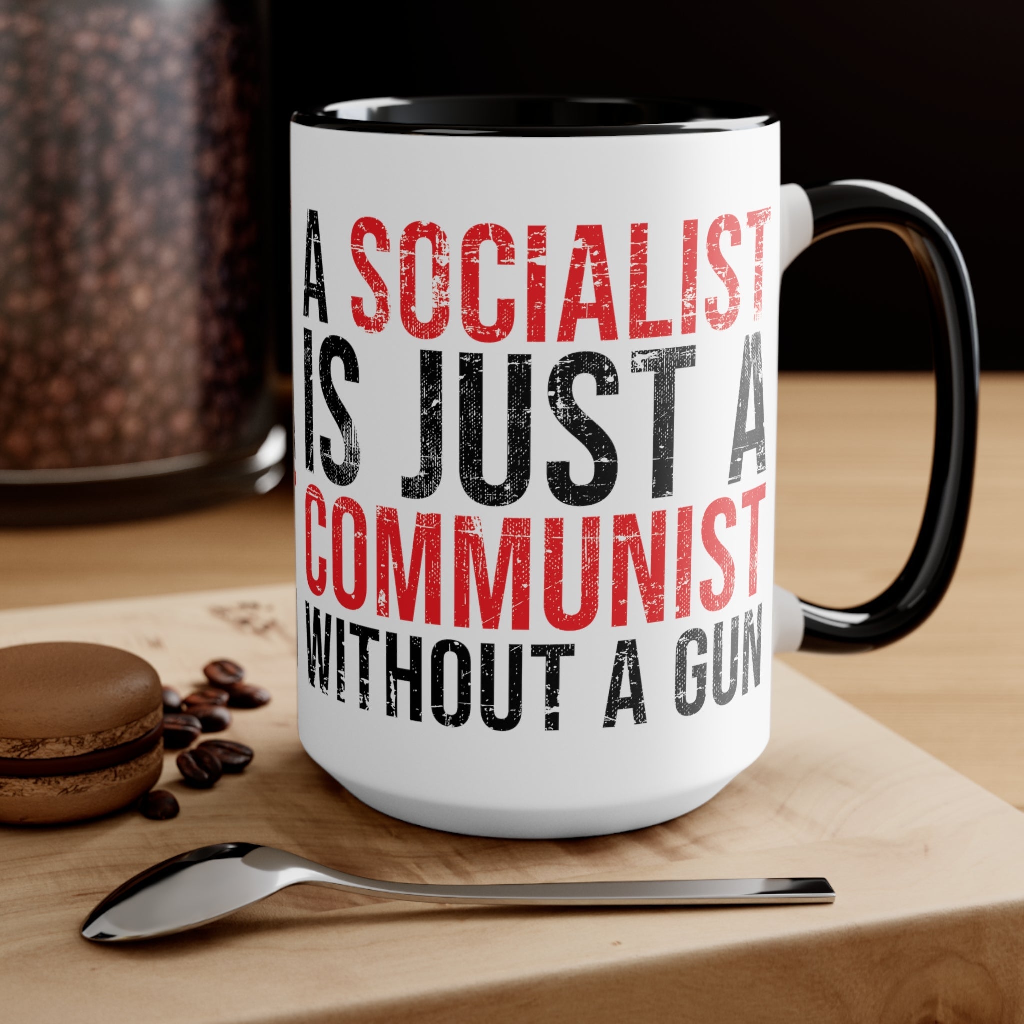 Socialist Mug (2 sizes, 2 colors) - PatriotDepot.com