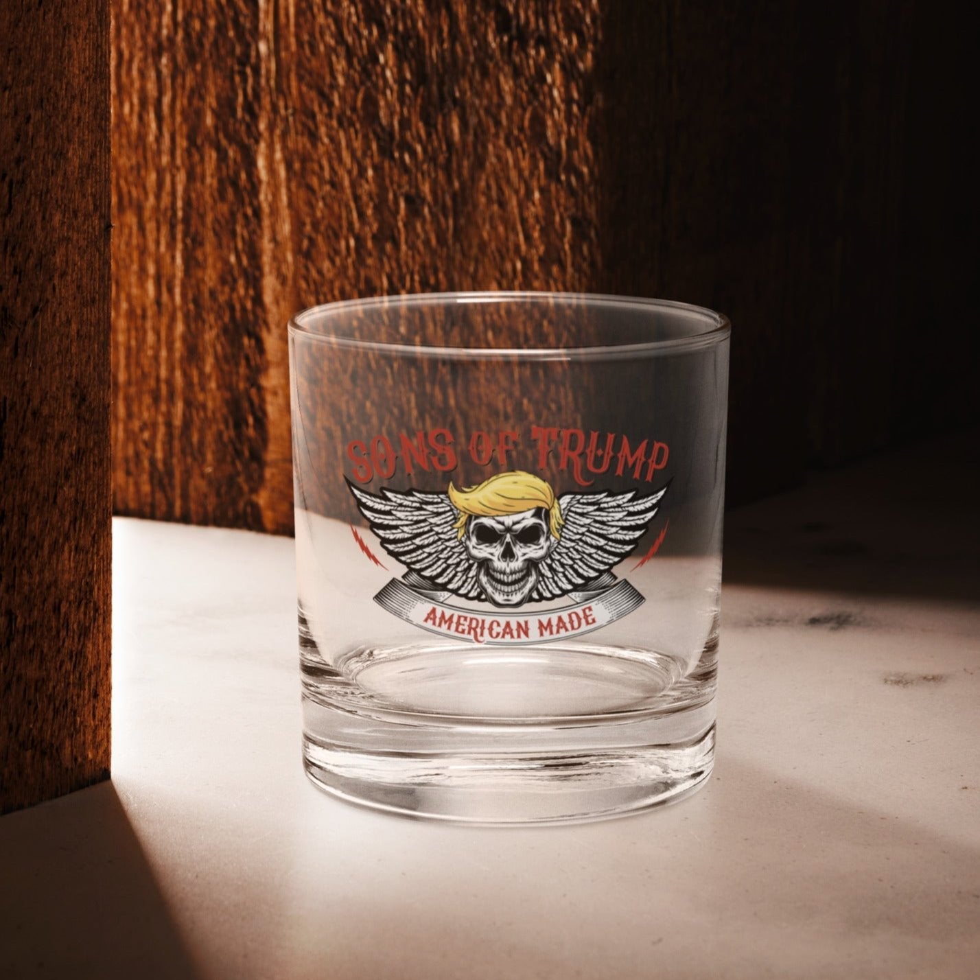 Sons of Trump American Made Glass - PatriotDepot.com