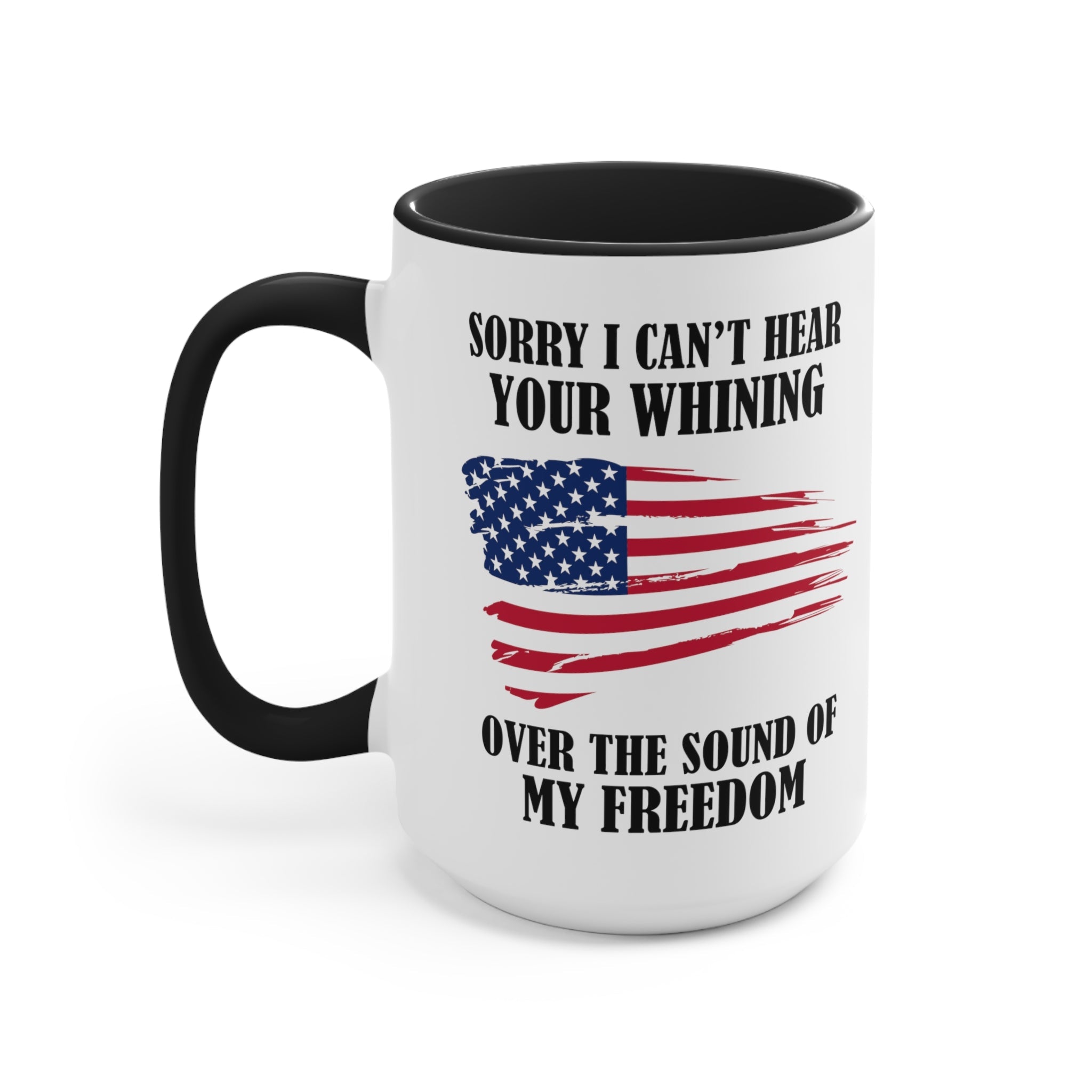 Sound Of My Freedom Mug (2 sizes, 2 colors) - PatriotDepot.com
