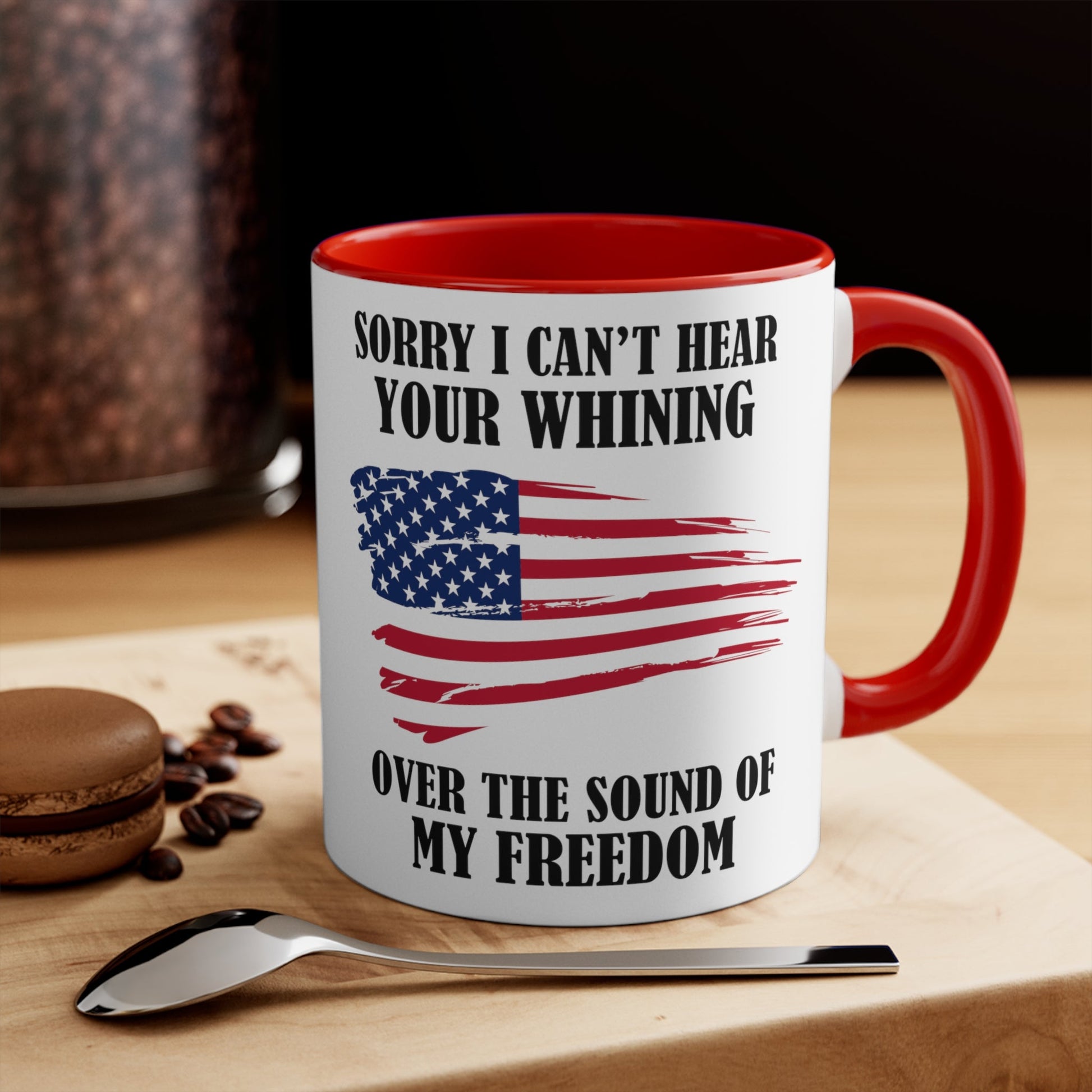 Sound Of My Freedom Mug (2 sizes, 2 colors) - PatriotDepot.com