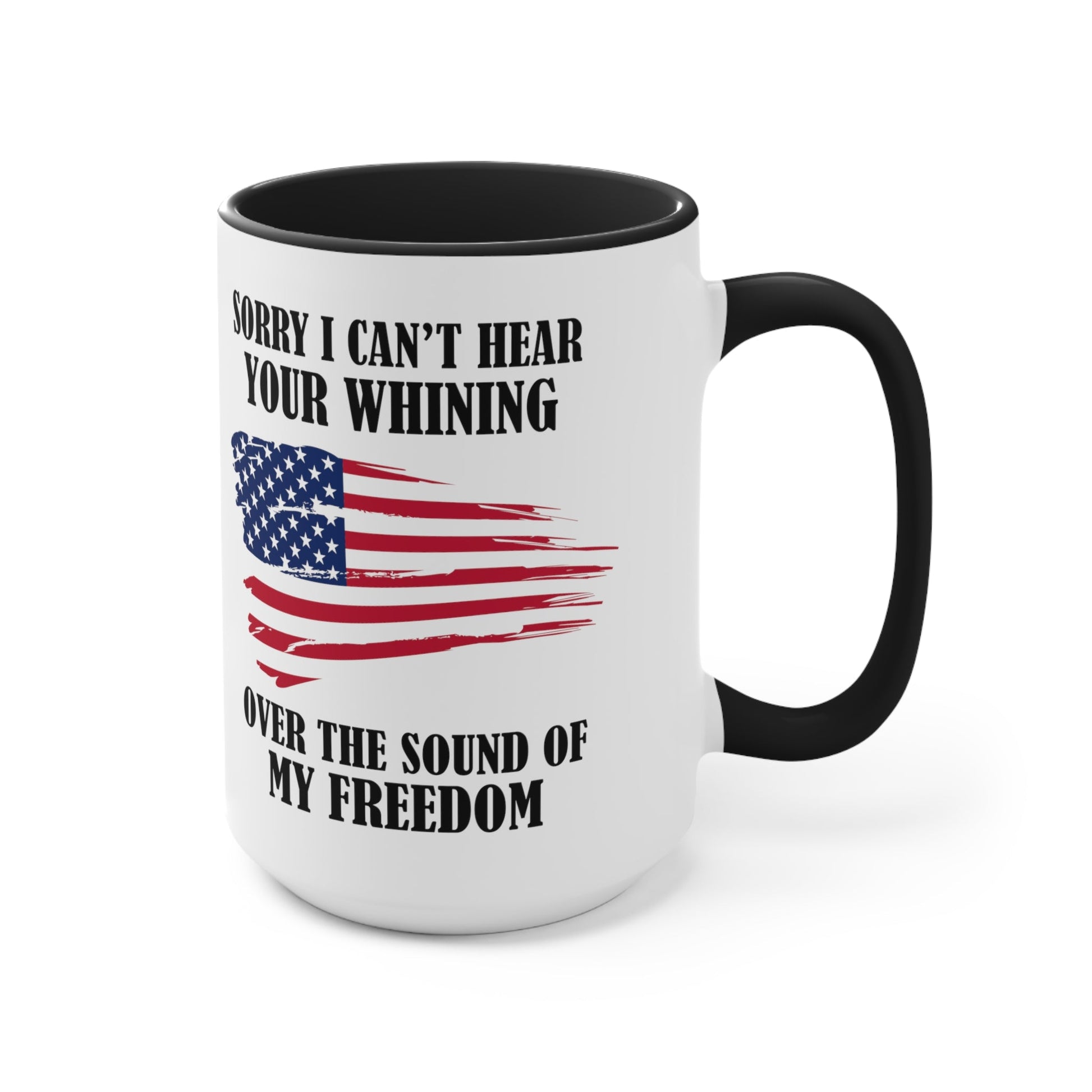 Sound Of My Freedom Mug (2 sizes, 2 colors) - PatriotDepot.com
