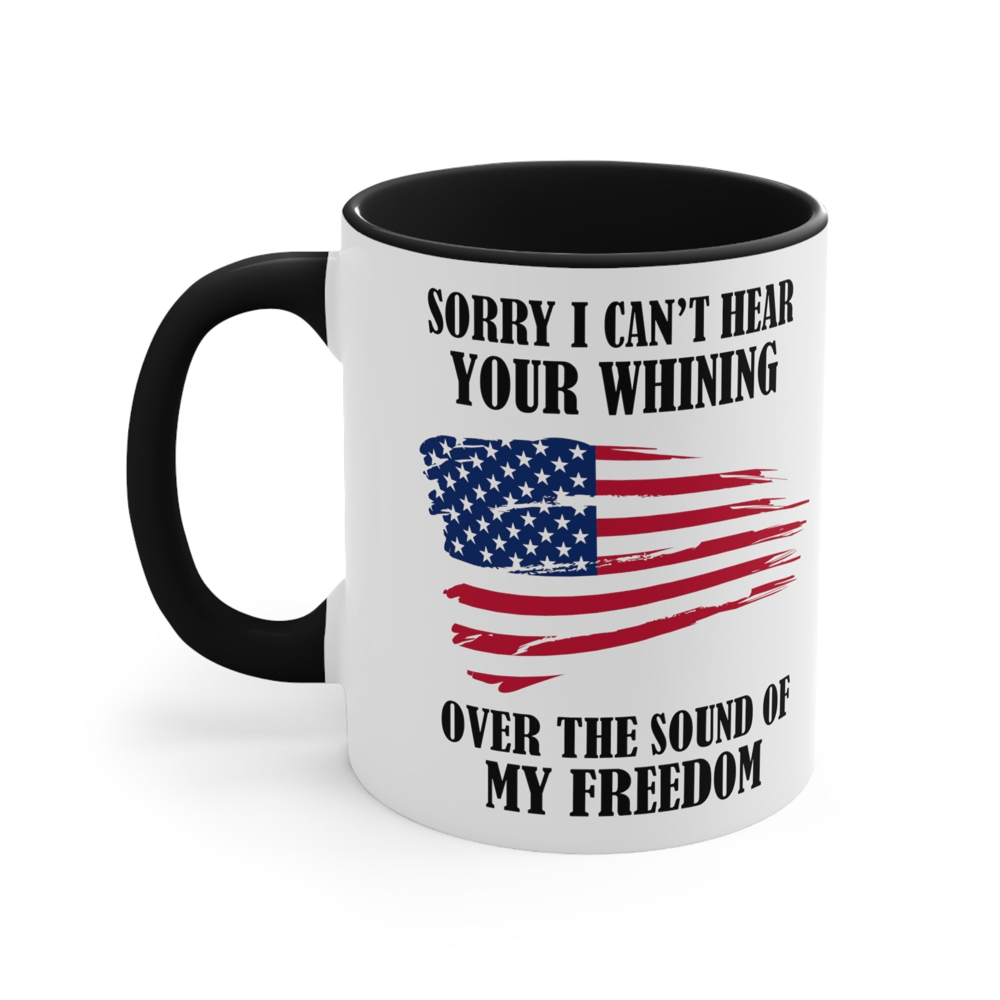 Sound Of My Freedom Mug (2 sizes, 2 colors) - PatriotDepot.com