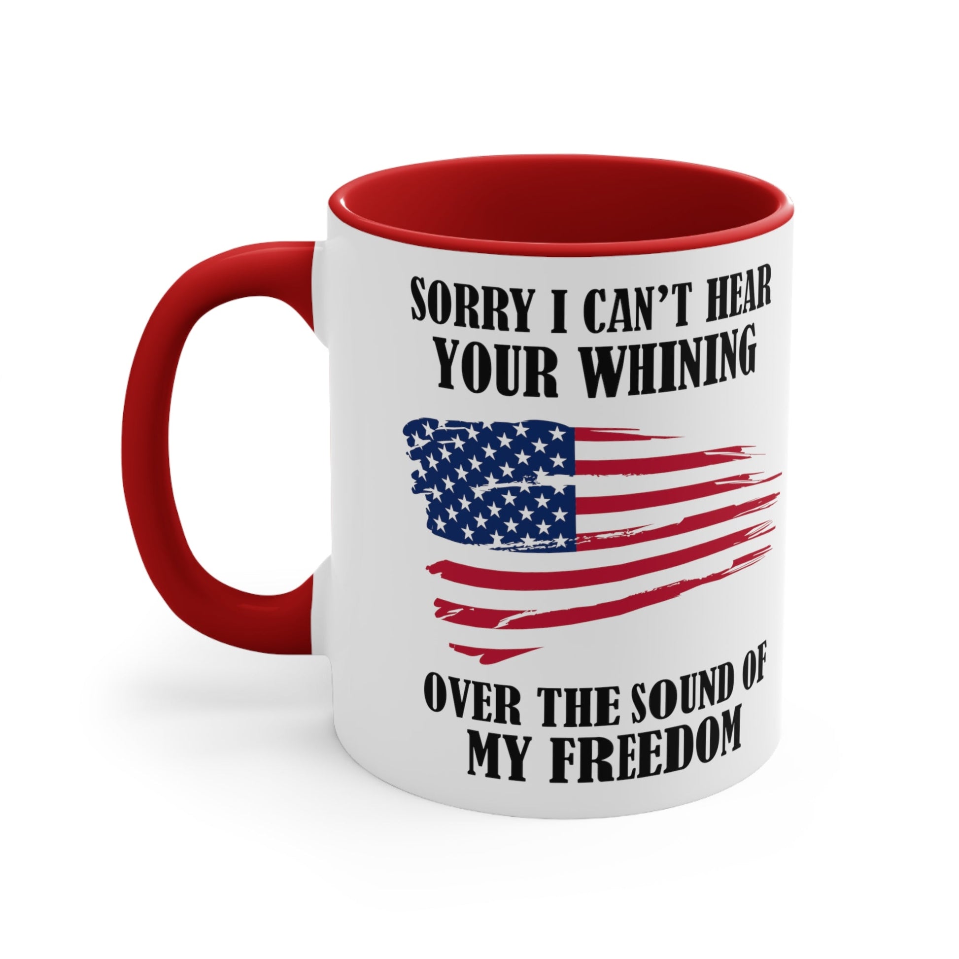 Sound Of My Freedom Mug (2 sizes, 2 colors) - PatriotDepot.com