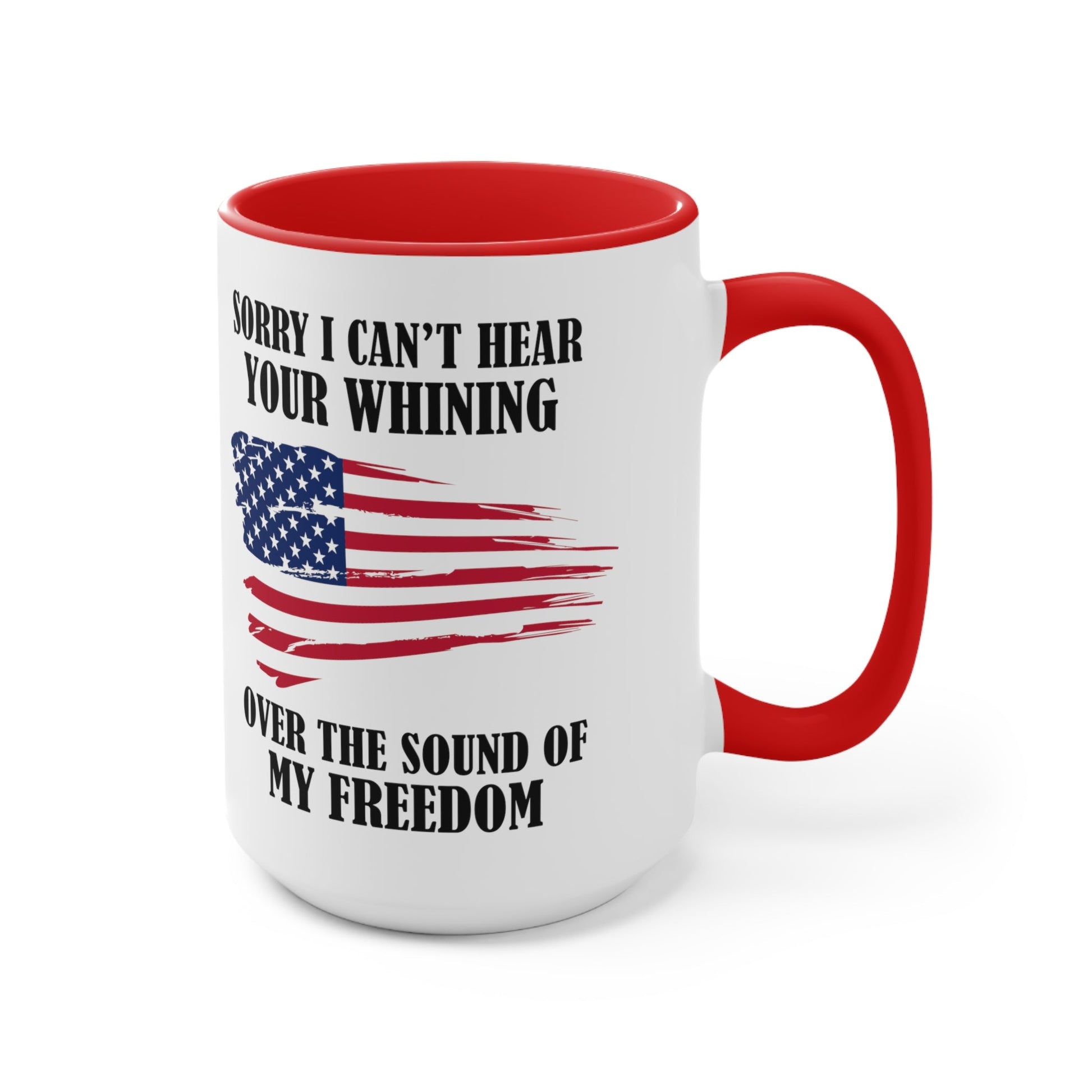 Sound Of My Freedom Mug (2 sizes, 2 colors) - PatriotDepot.com