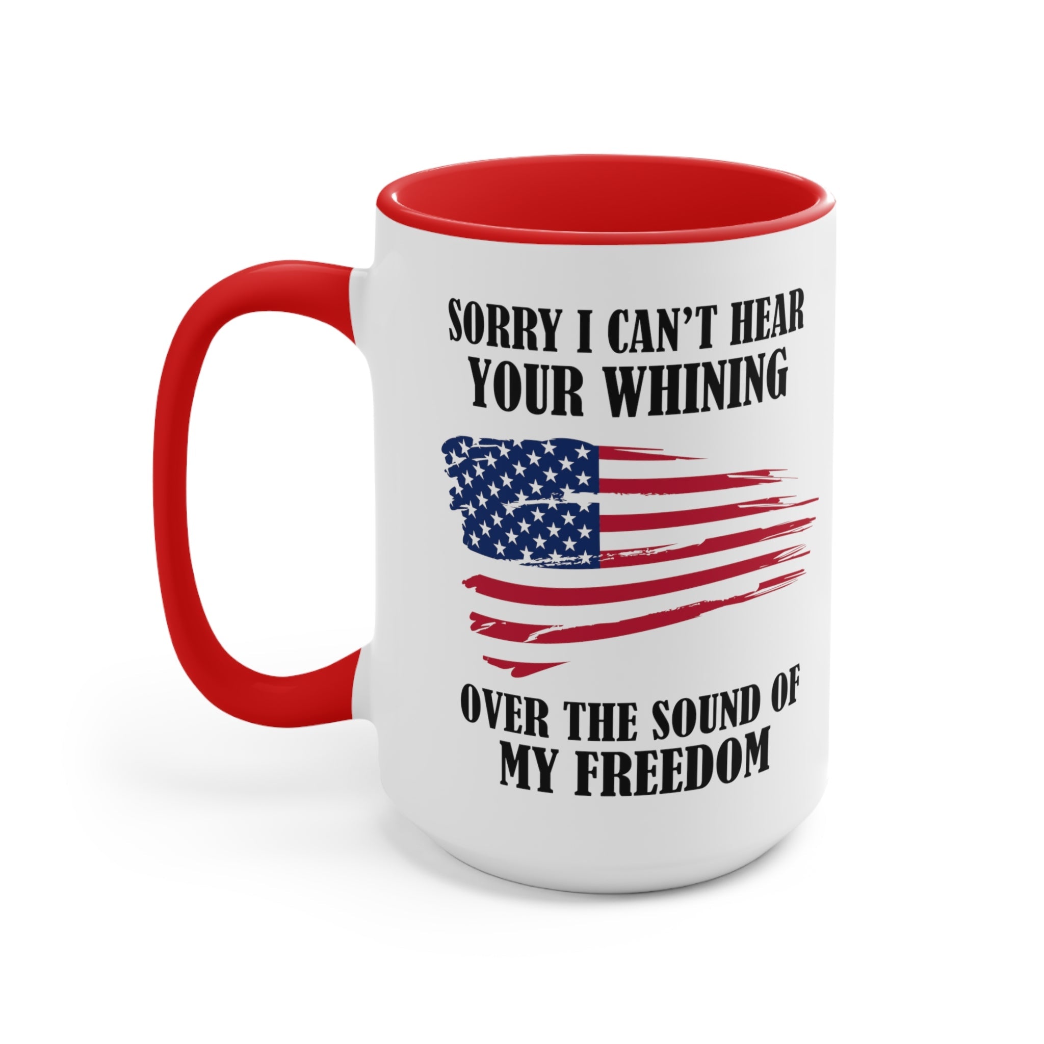 Sound Of My Freedom Mug (2 sizes, 2 colors) - PatriotDepot.com
