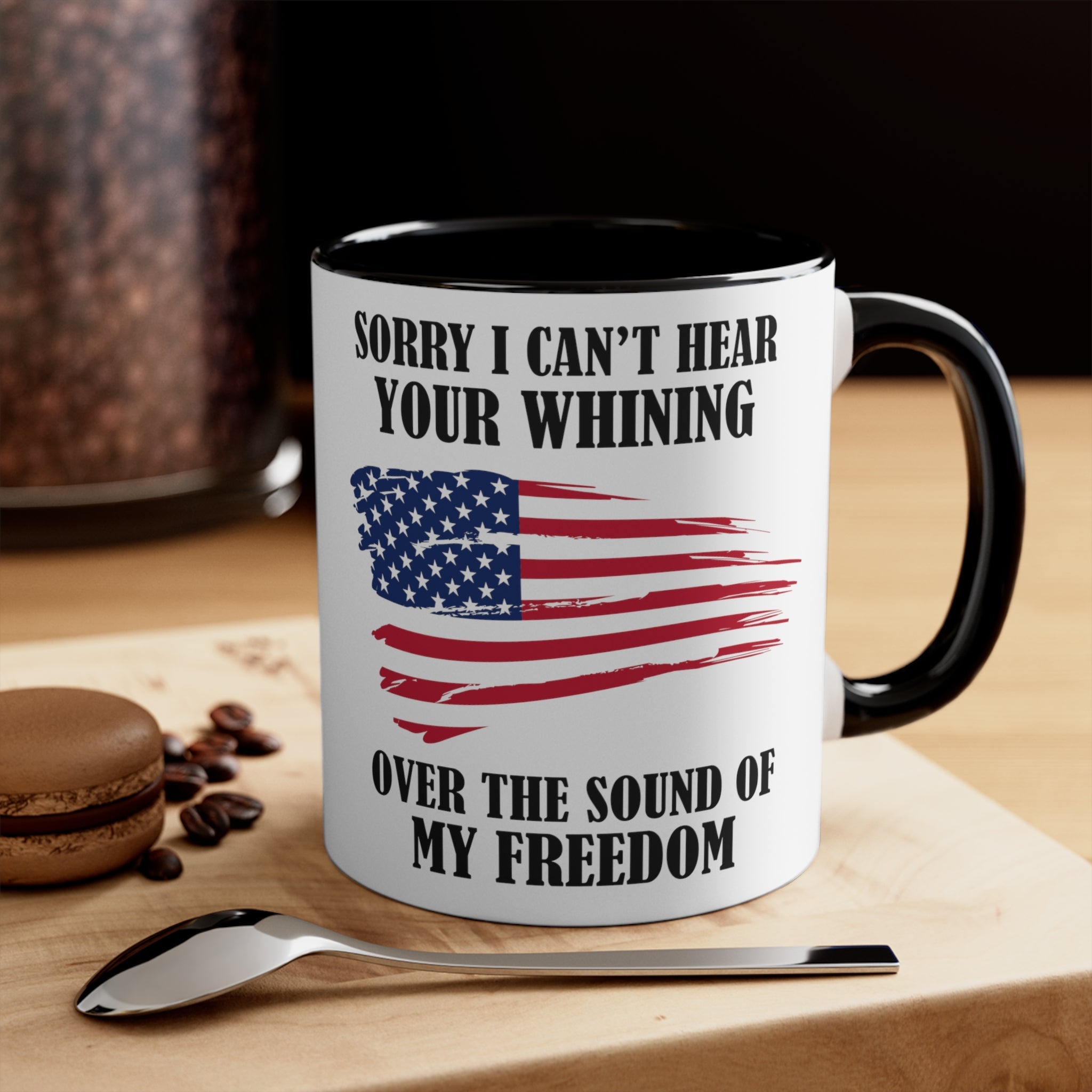 Sound Of My Freedom Mug (2 sizes, 2 colors) - PatriotDepot.com