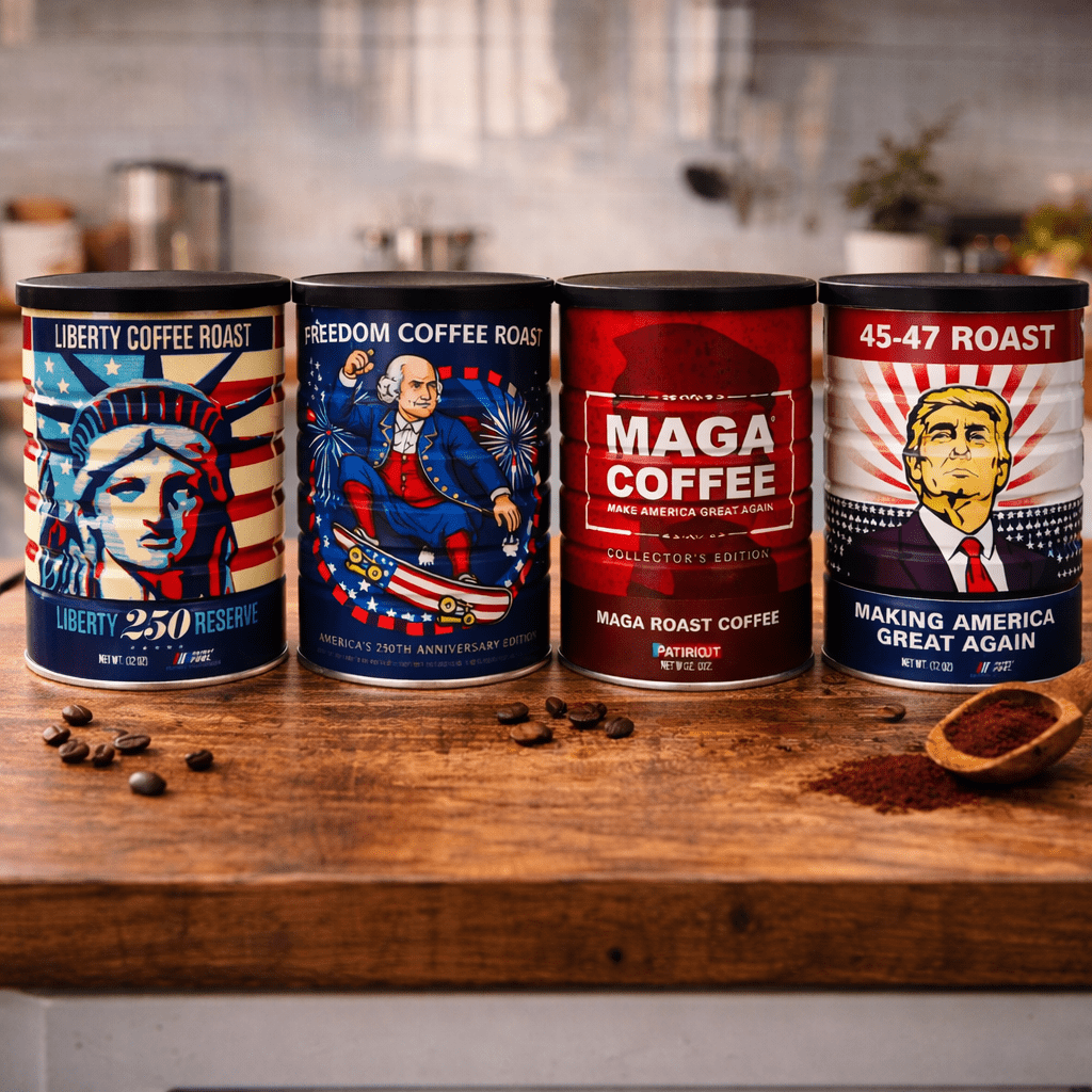 Special Edition America 250th Coffee Tin Pack - PatriotDepot.com