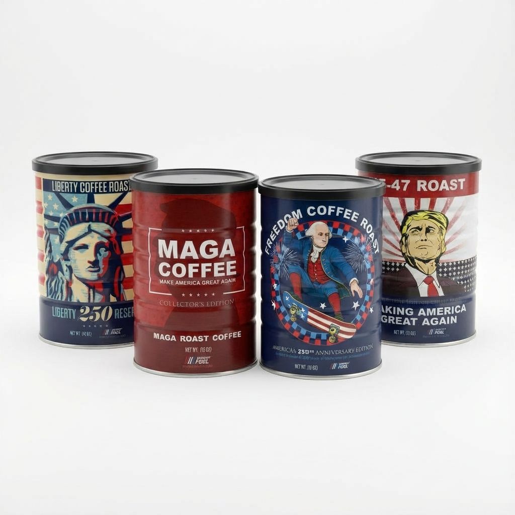Special Edition America 250th Coffee Tin Pack - PatriotDepot.com
