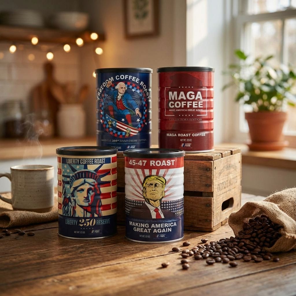Special Edition America 250th Coffee Tin Pack - PatriotDepot.com