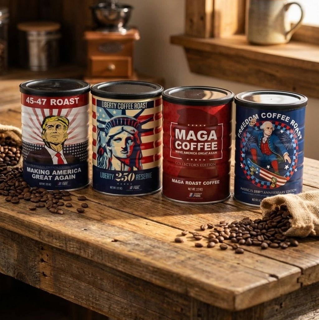 Special Edition America 250th Coffee Tin Pack - PatriotDepot.com