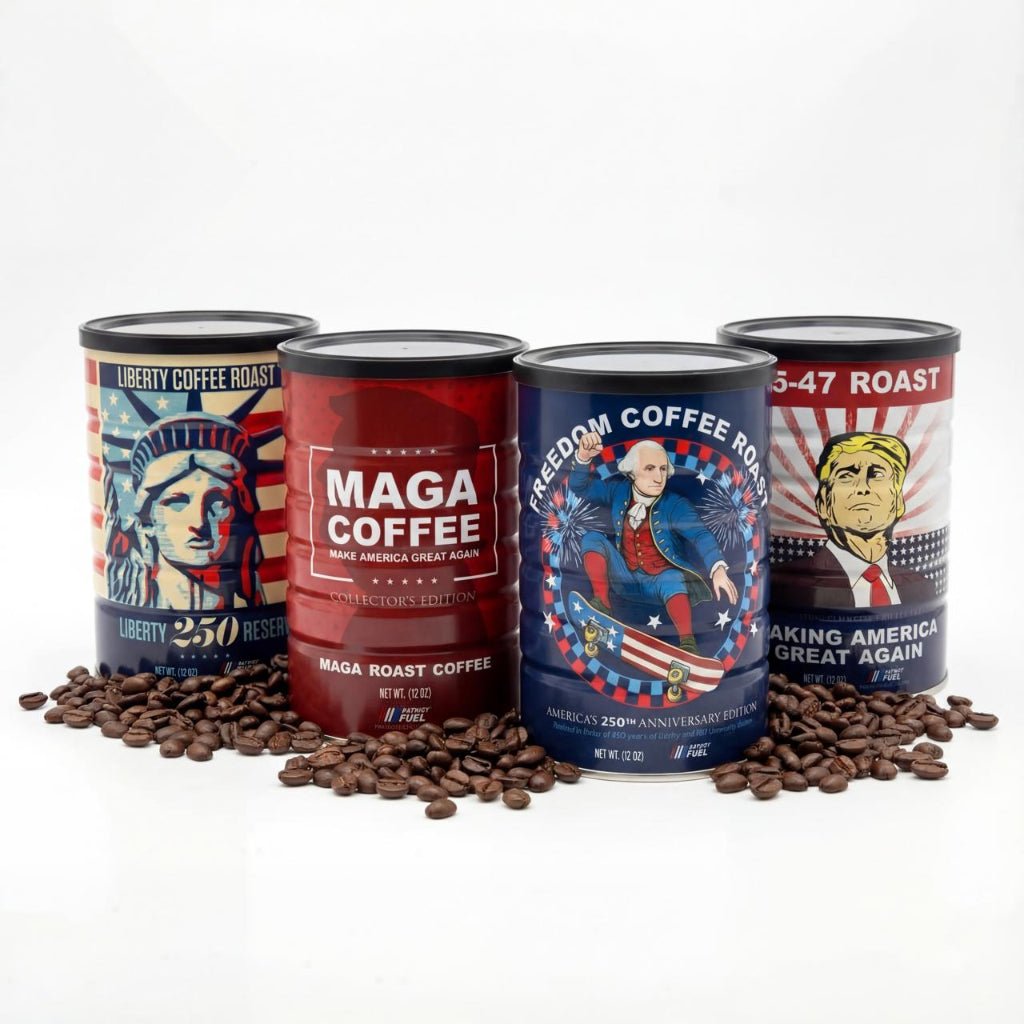 Special Edition America 250th Coffee Tin Pack - PatriotDepot.com