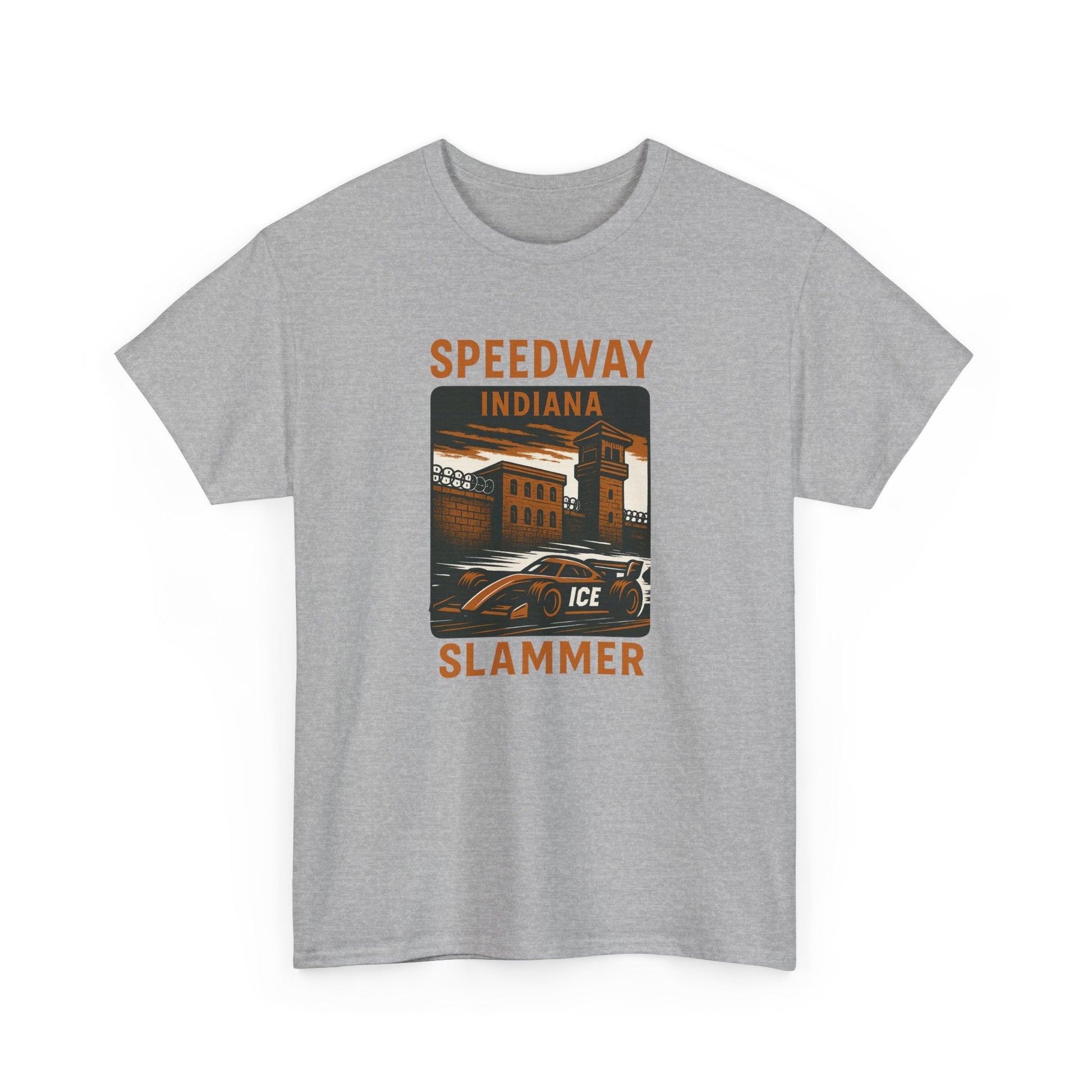Speedway Slammer: Indiana Edition T-Shirt - PatriotDepot.com