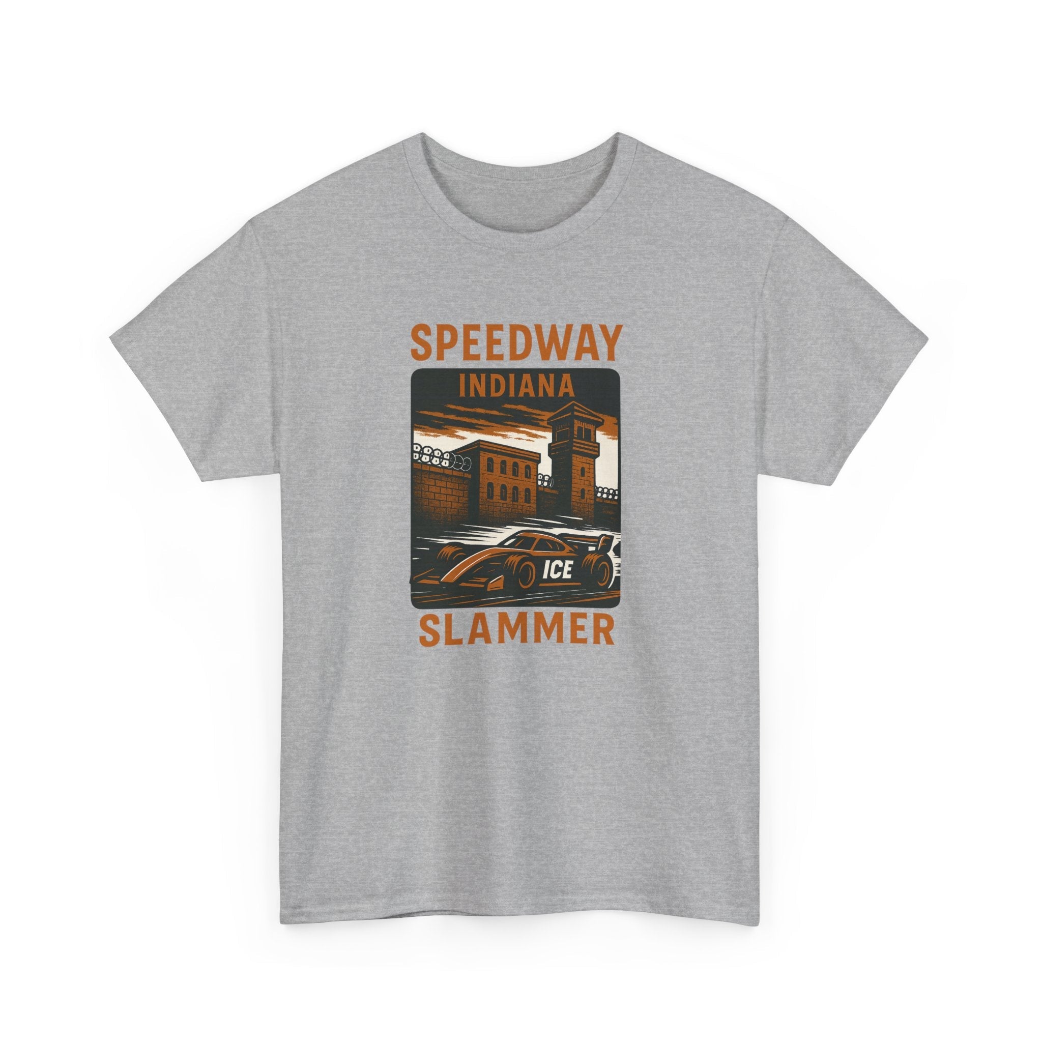 Speedway Slammer: Indiana Edition T-Shirt - PatriotDepot.com