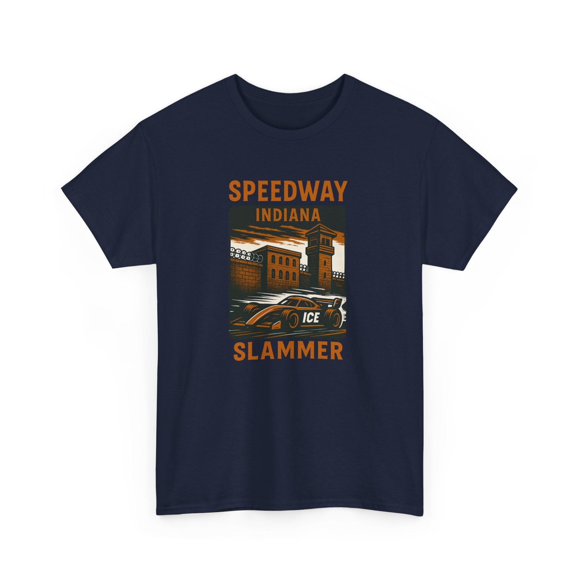 Speedway Slammer: Indiana Edition T-Shirt - PatriotDepot.com