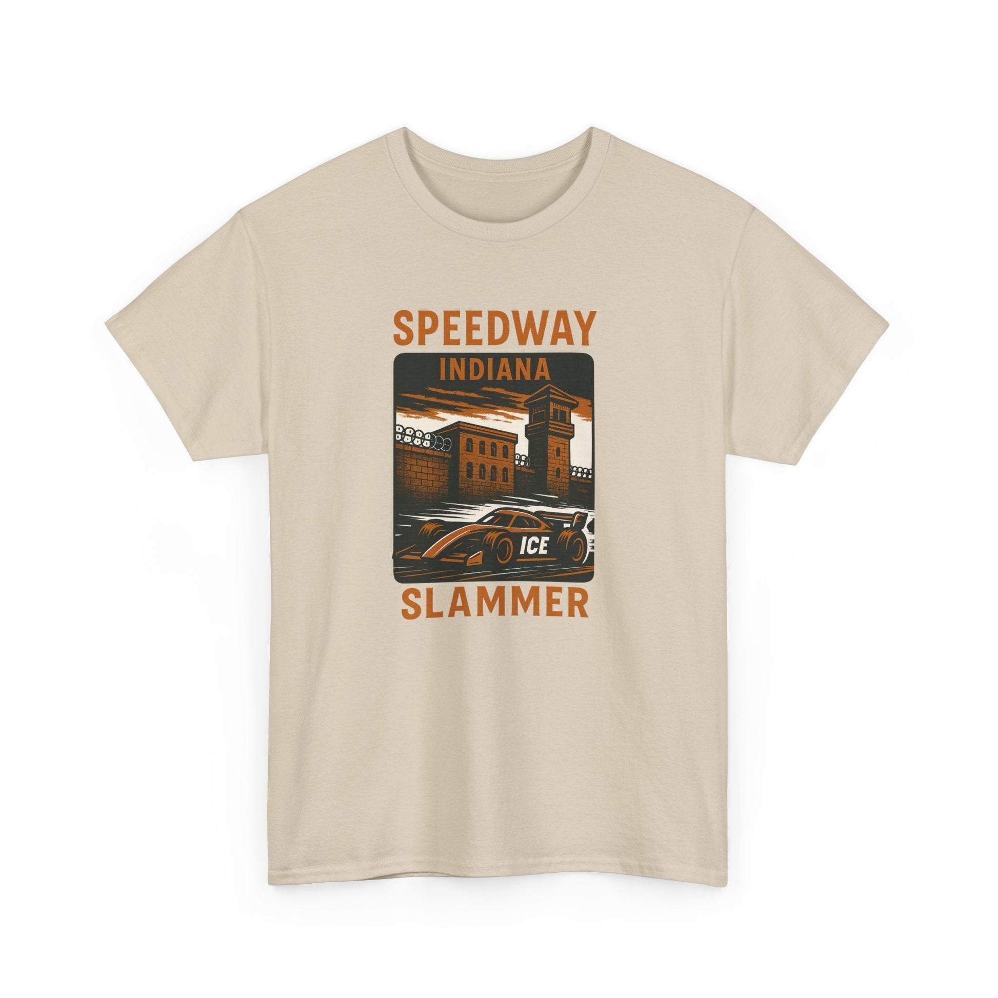 Speedway Slammer: Indiana Edition T-Shirt - PatriotDepot.com