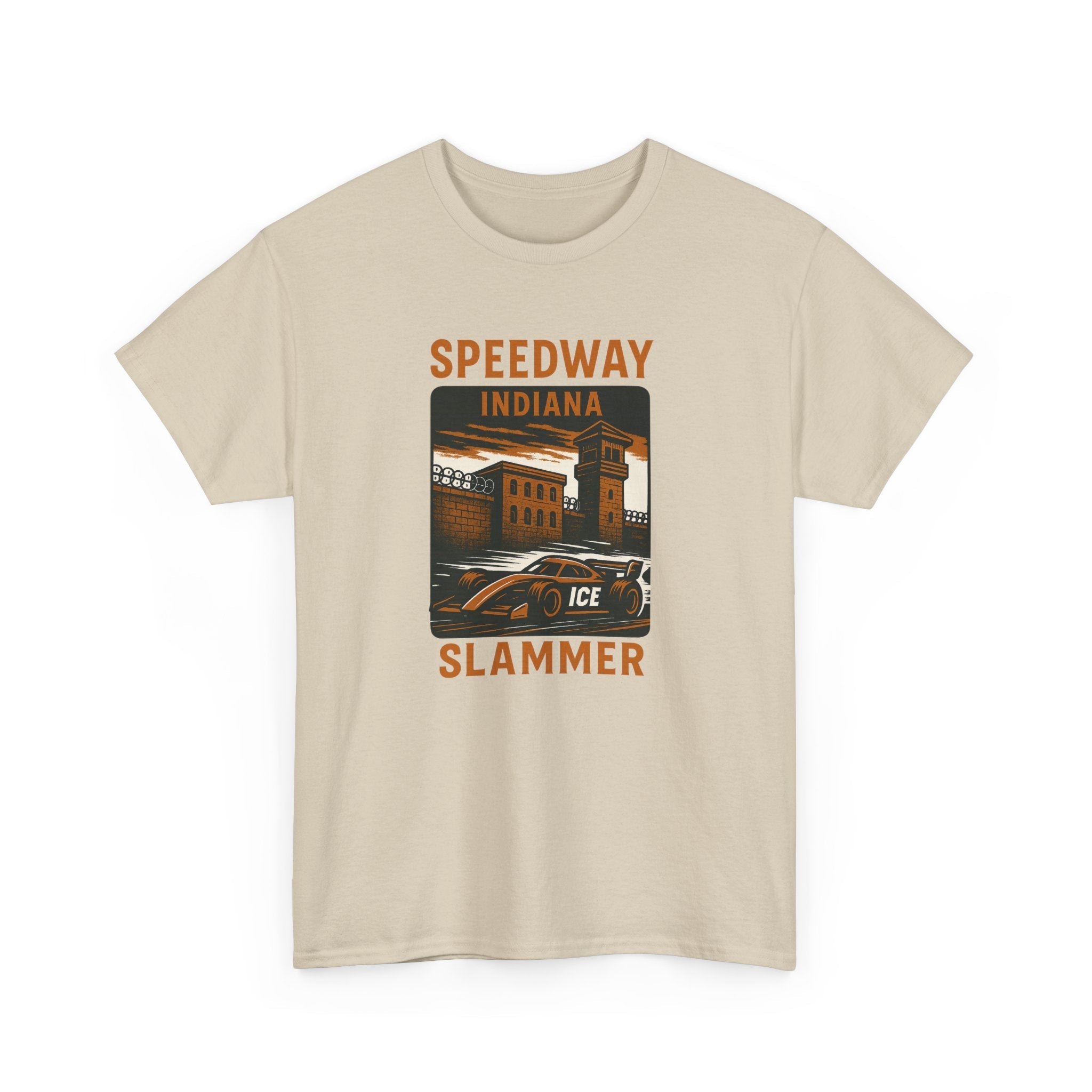Speedway Slammer: Indiana Edition T-Shirt - PatriotDepot.com