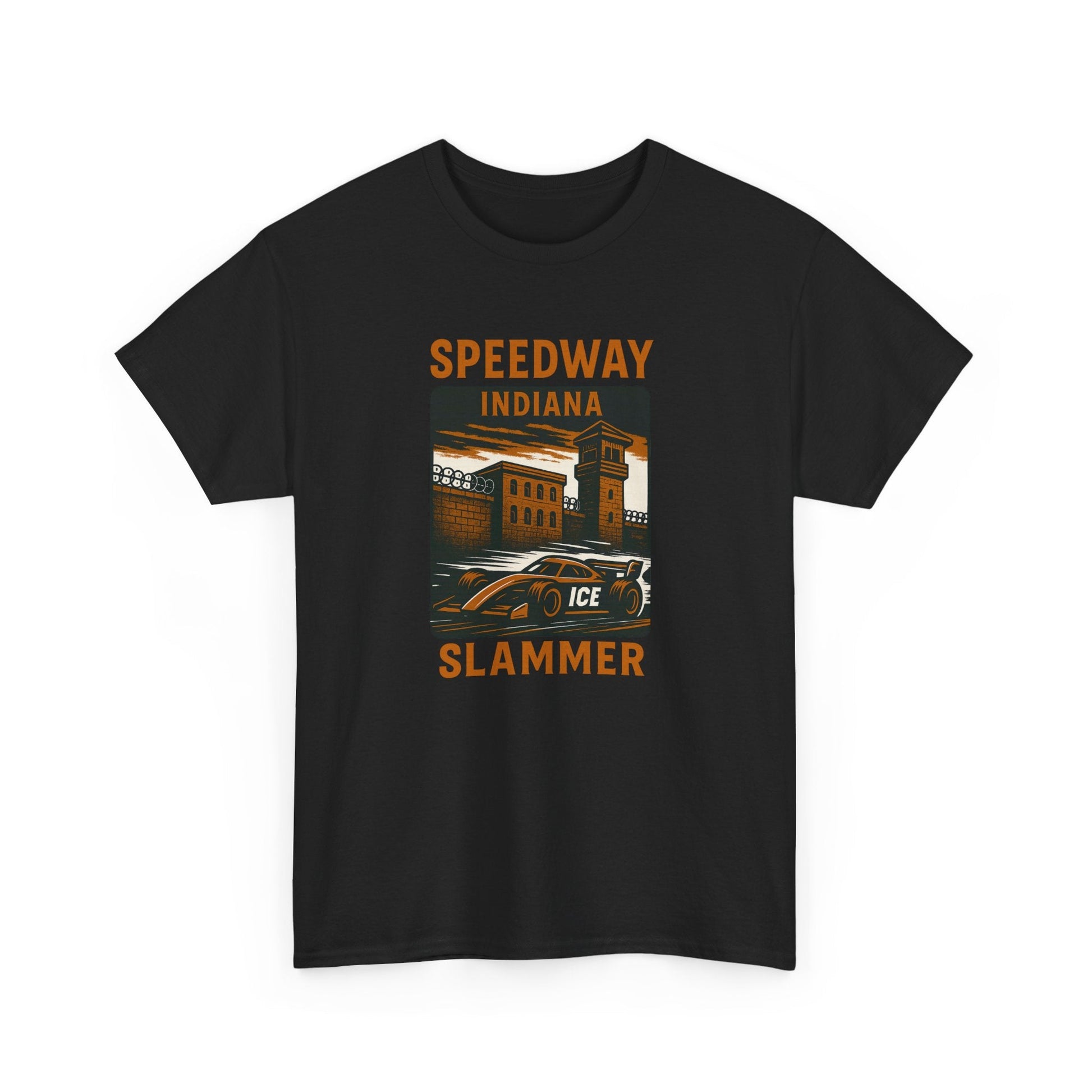 Speedway Slammer: Indiana Edition T-Shirt - PatriotDepot.com