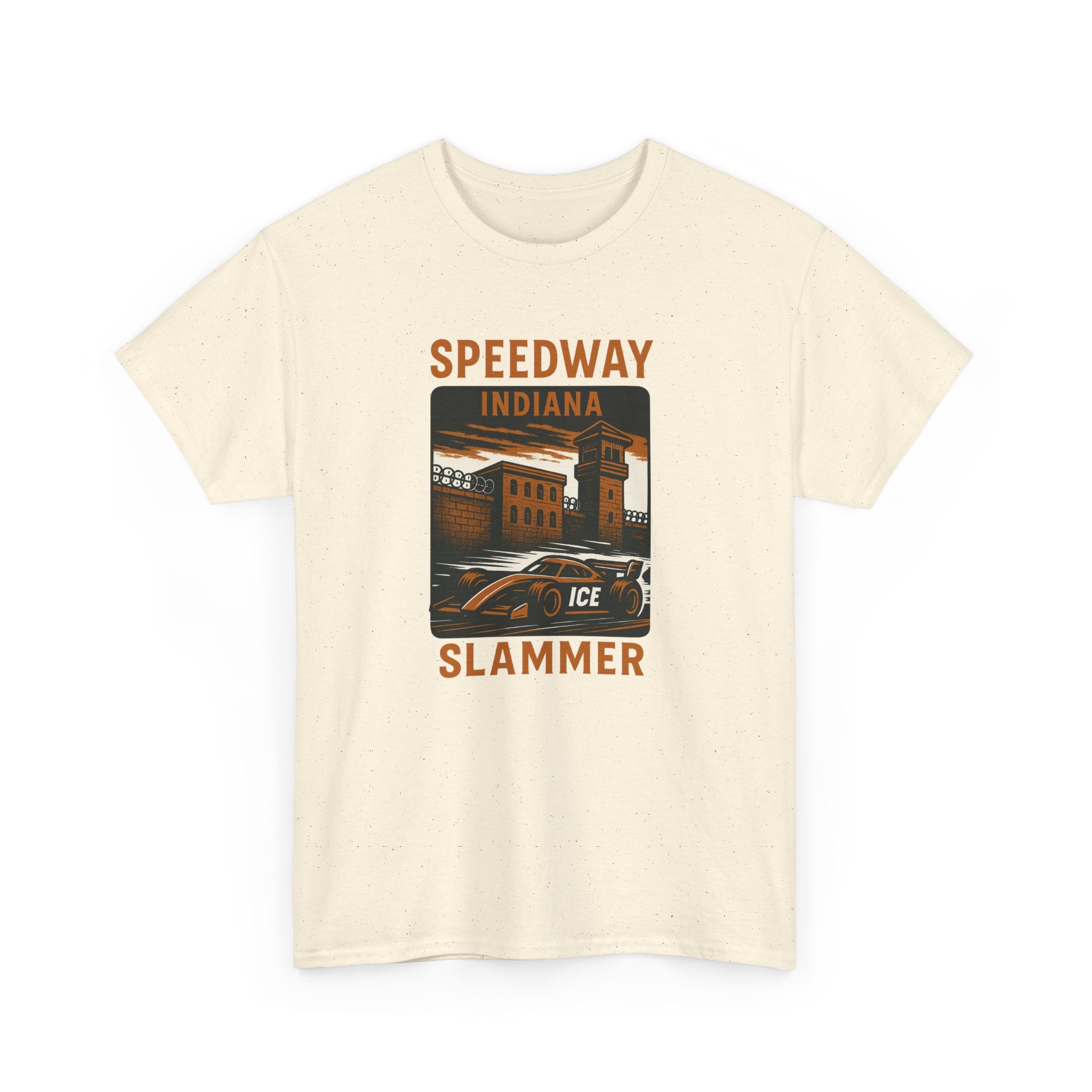 Speedway Slammer: Indiana Edition T-Shirt - PatriotDepot.com