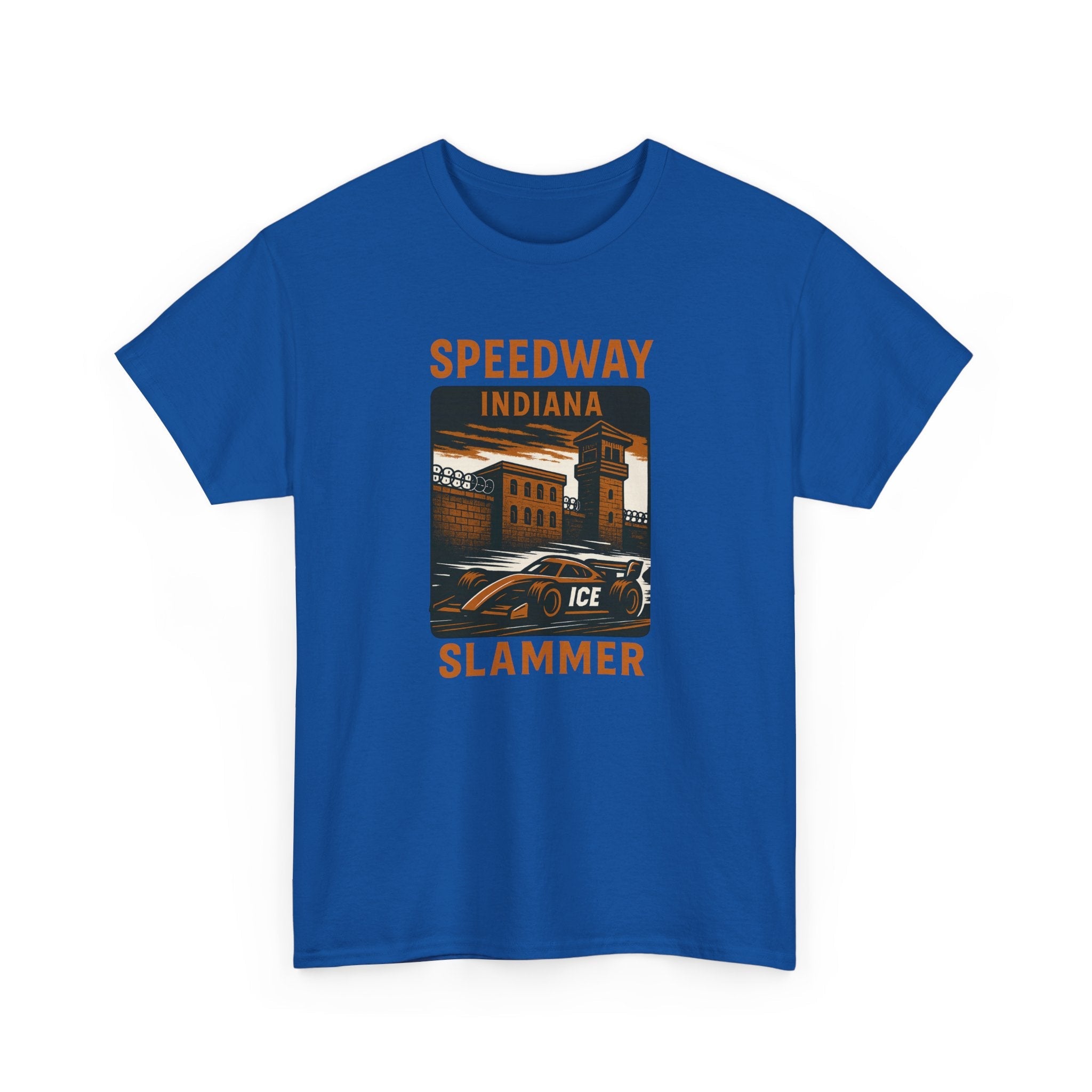 Speedway Slammer: Indiana Edition T-Shirt - PatriotDepot.com